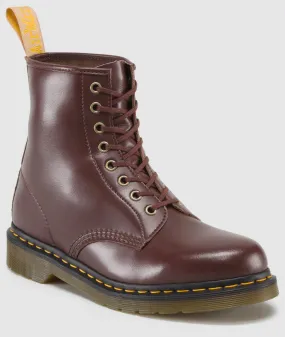 1460 Vegan Cherry Red Felix Rub Off Boot