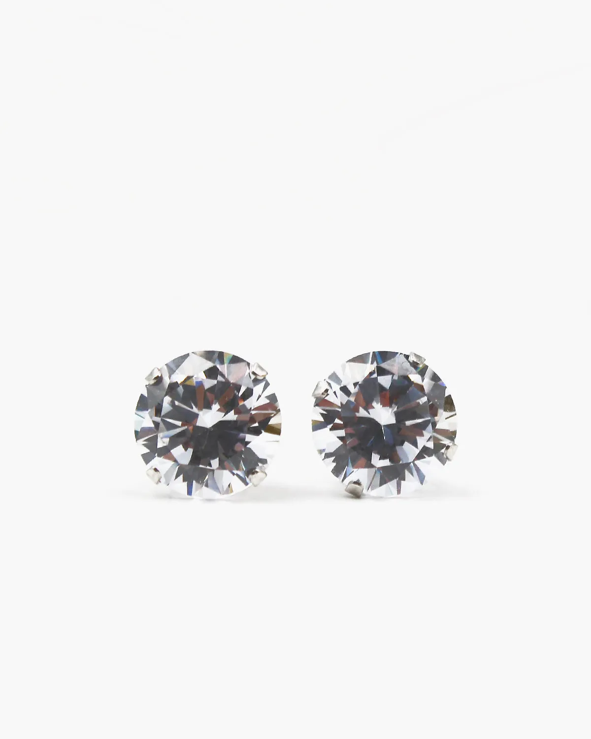 3.5 CT Classic Brilliant Cut CZ Earrings