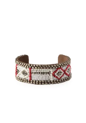 Abey Rose Beaded Cuff