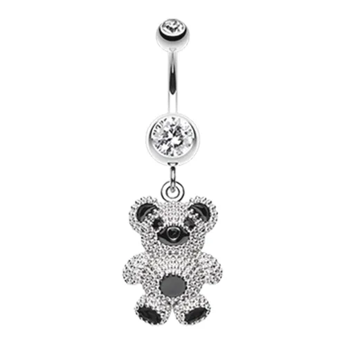 Adorable Teddy Bear Belly Dangle