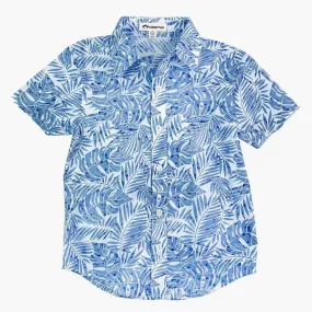 Appaman Day Party Shirt - Blue Palms