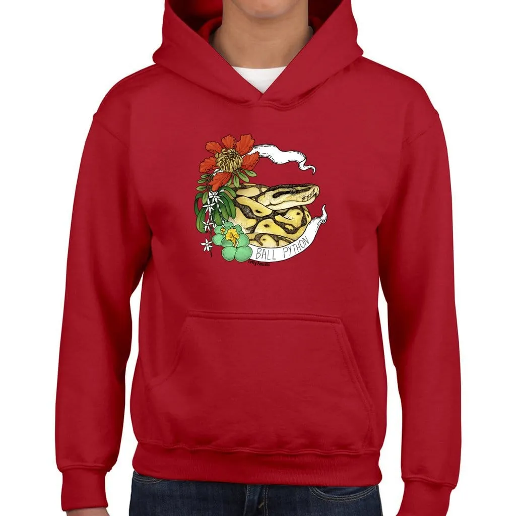 Ball Python Banner Youth Hoodie