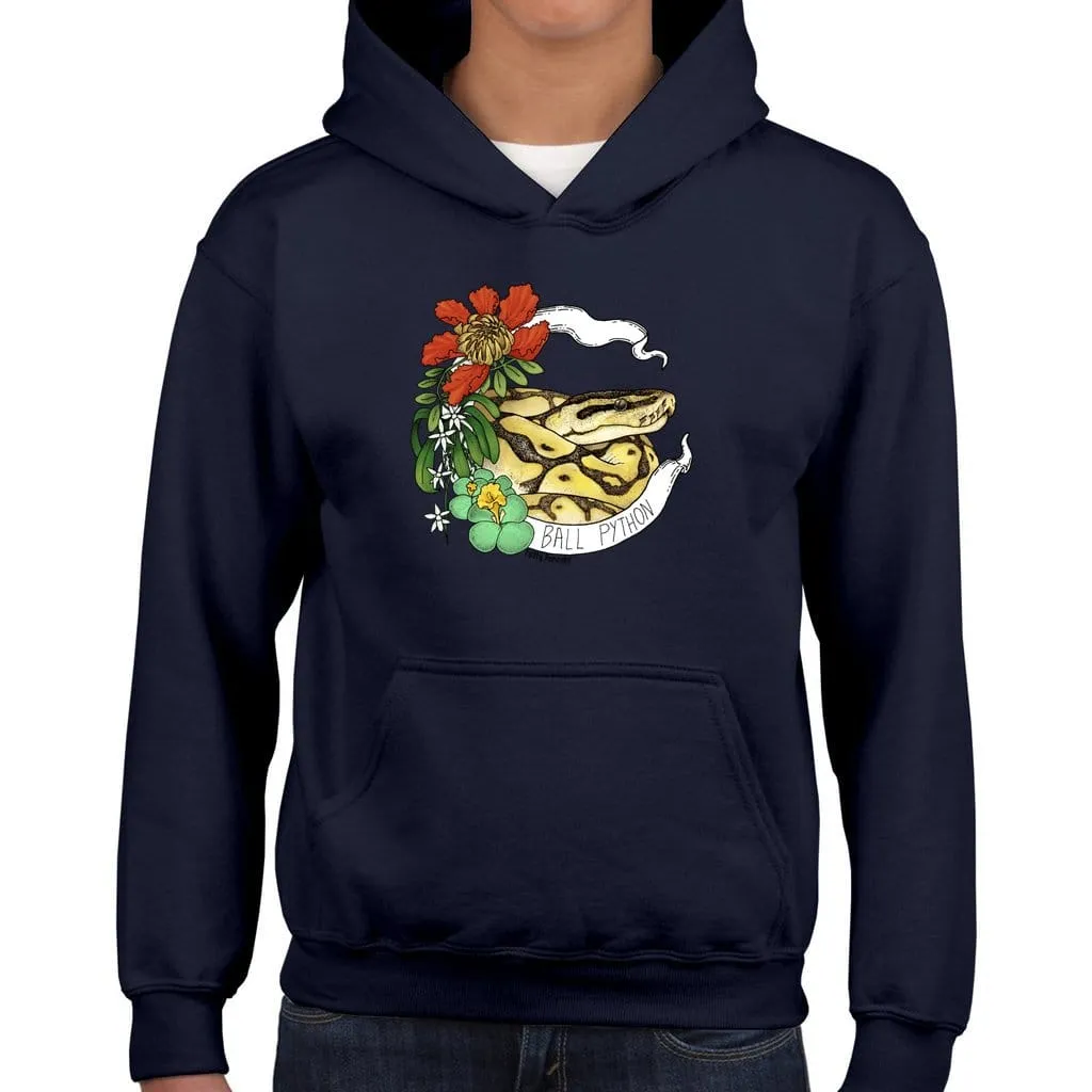 Ball Python Banner Youth Hoodie