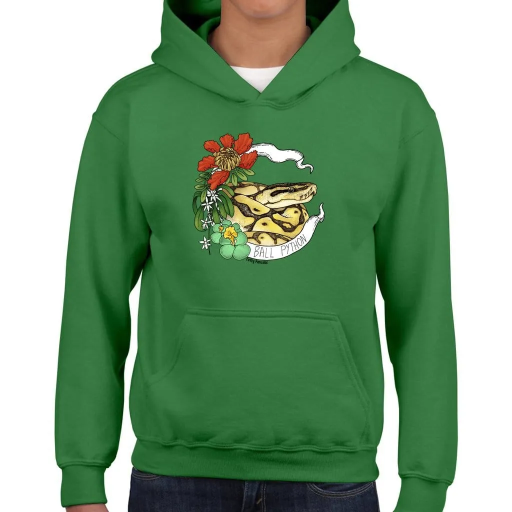 Ball Python Banner Youth Hoodie