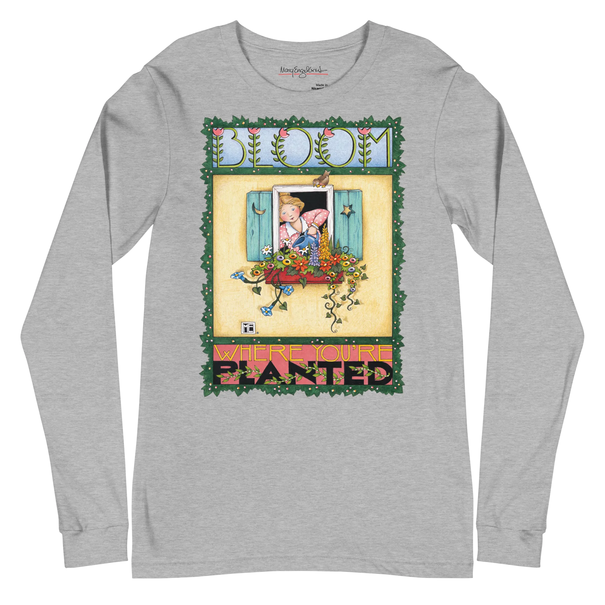 Bloom Where You're Planted Long Sleeve Shirt