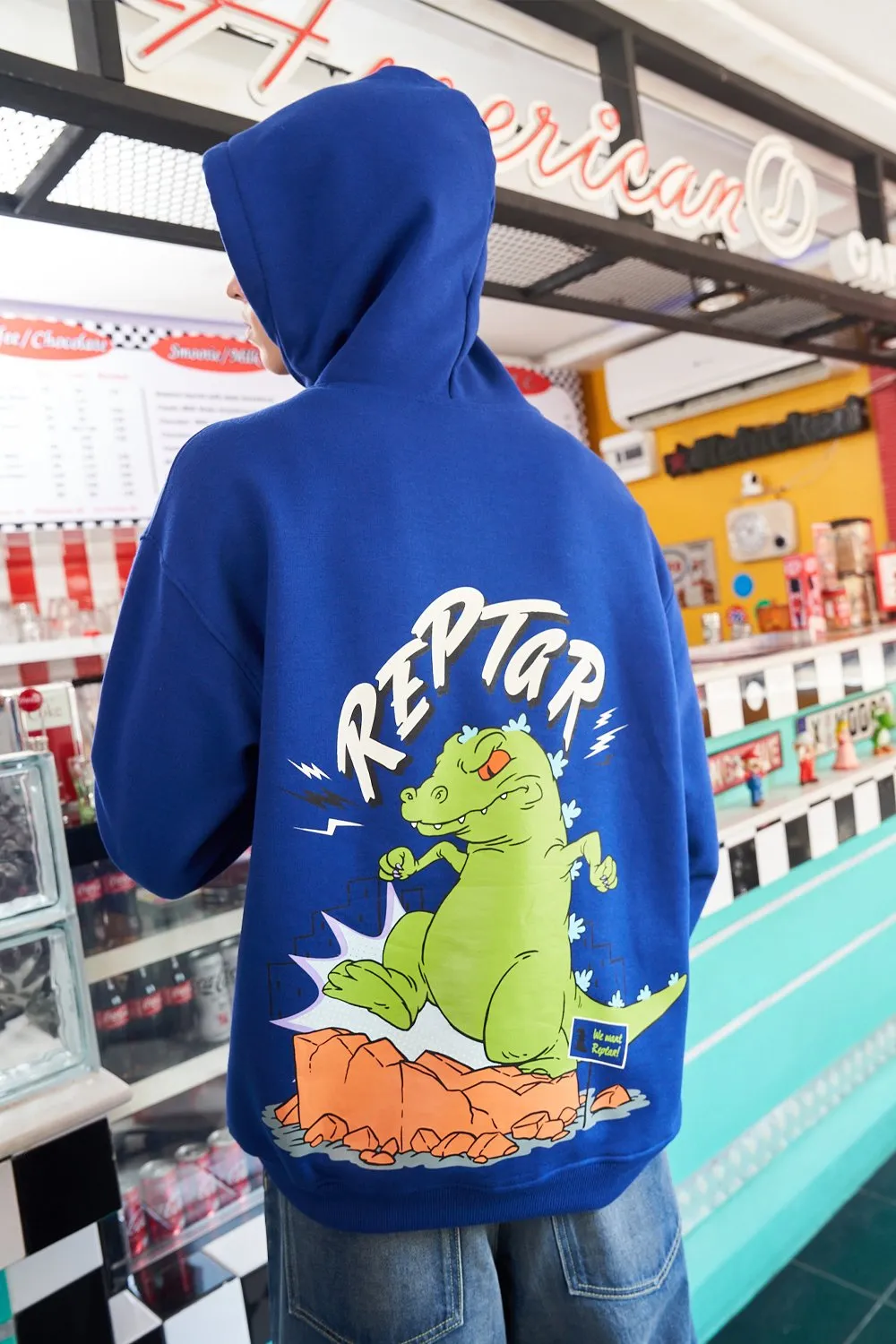 Blue Reptar Hoodie