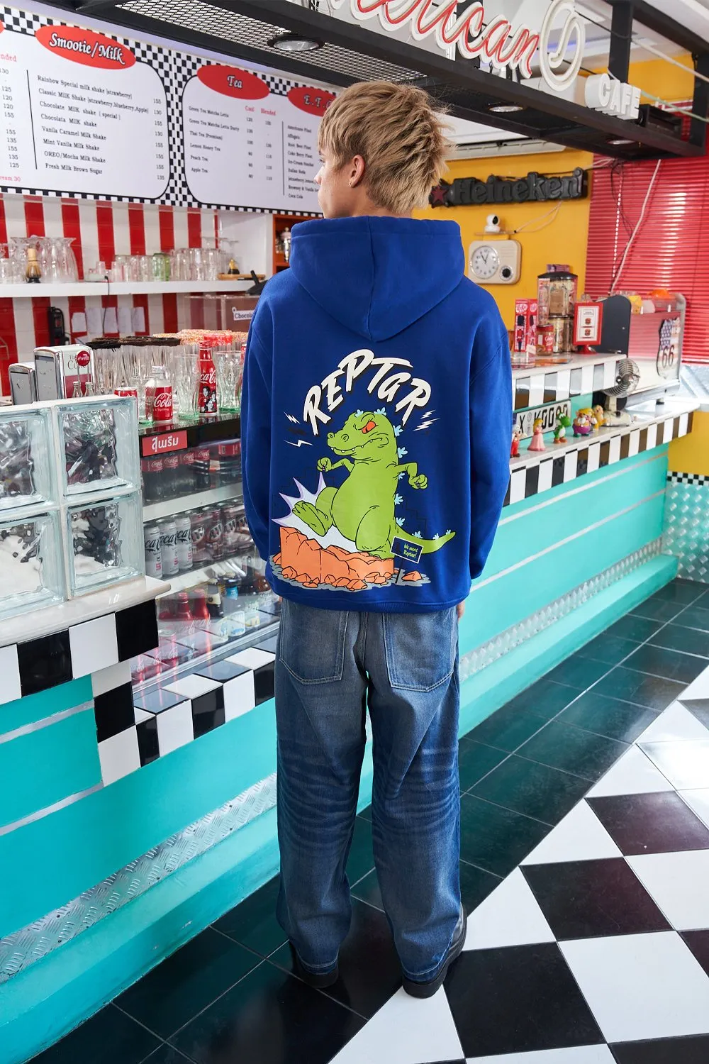 Blue Reptar Hoodie