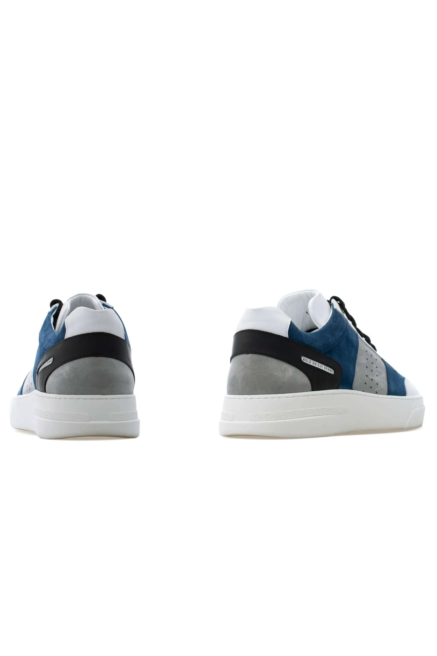 BUB Cray - Blue Betta - Suede & Nubuck & Calf Leather - Men's Sneakers