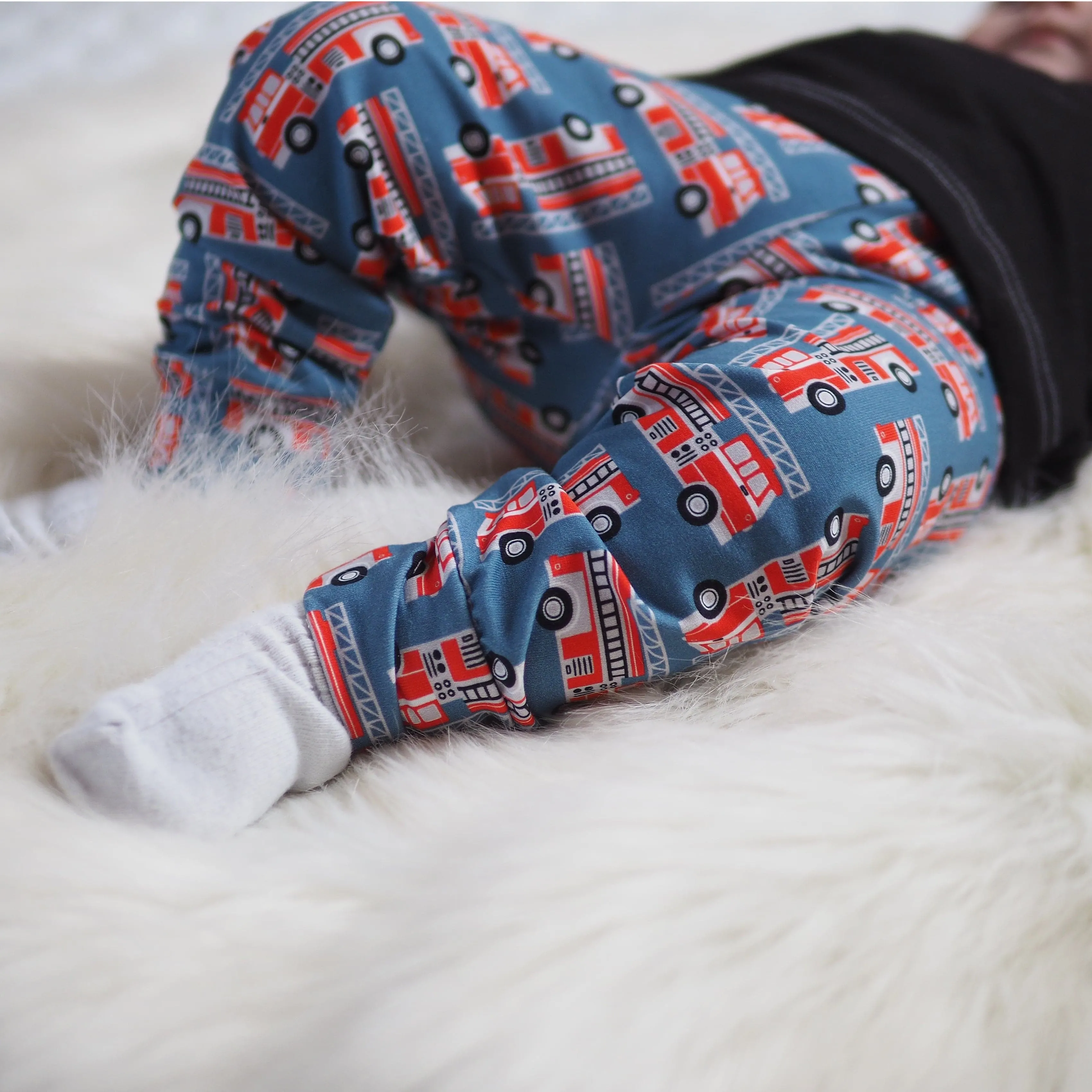 Children's Fire Engine Leggings