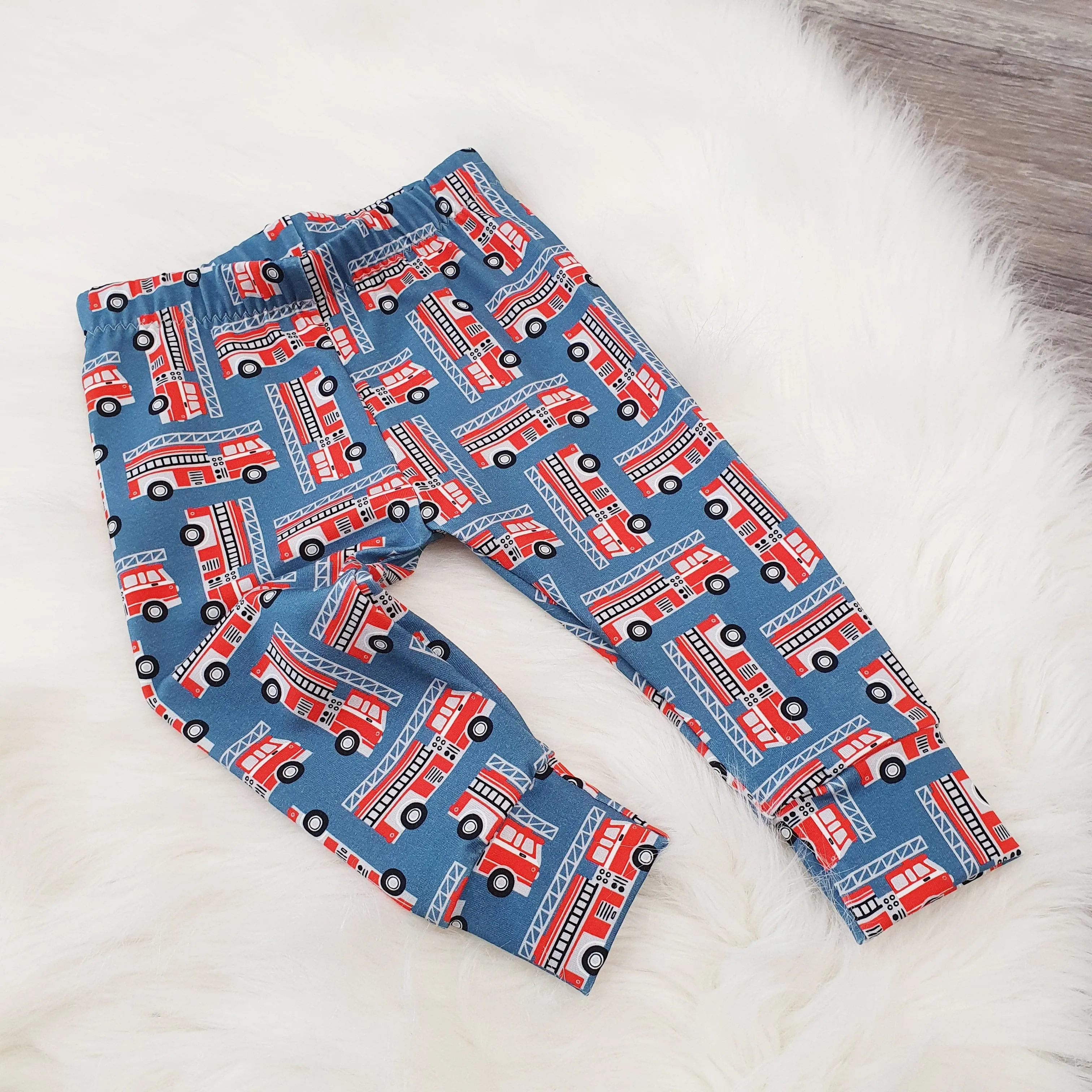 Children's Fire Engine Leggings