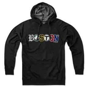 Chowdaheadz - Boston Townie Pride Hoodie: 2XL / Charcoal