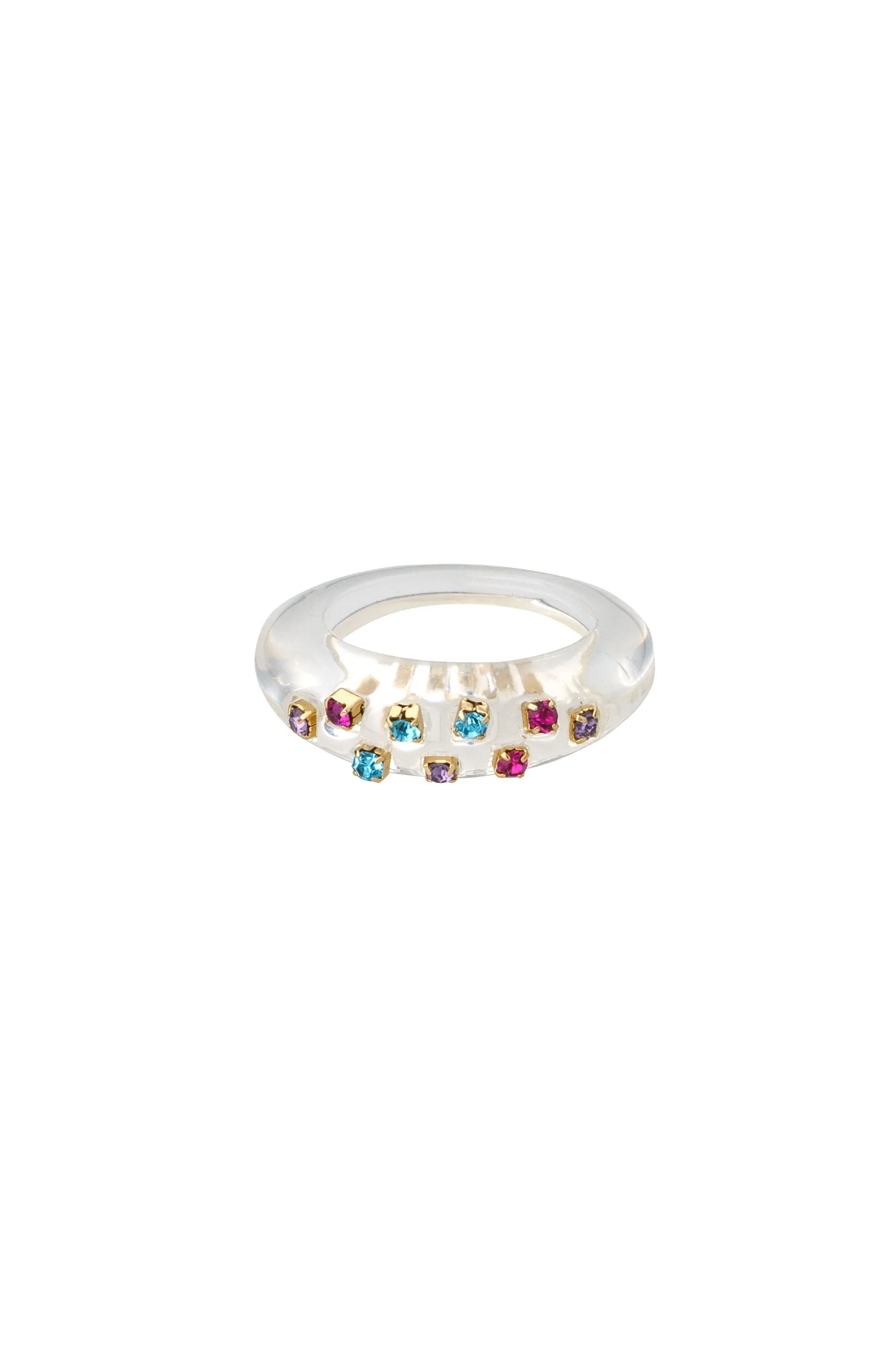 Crowd Pleaser Resin Ring