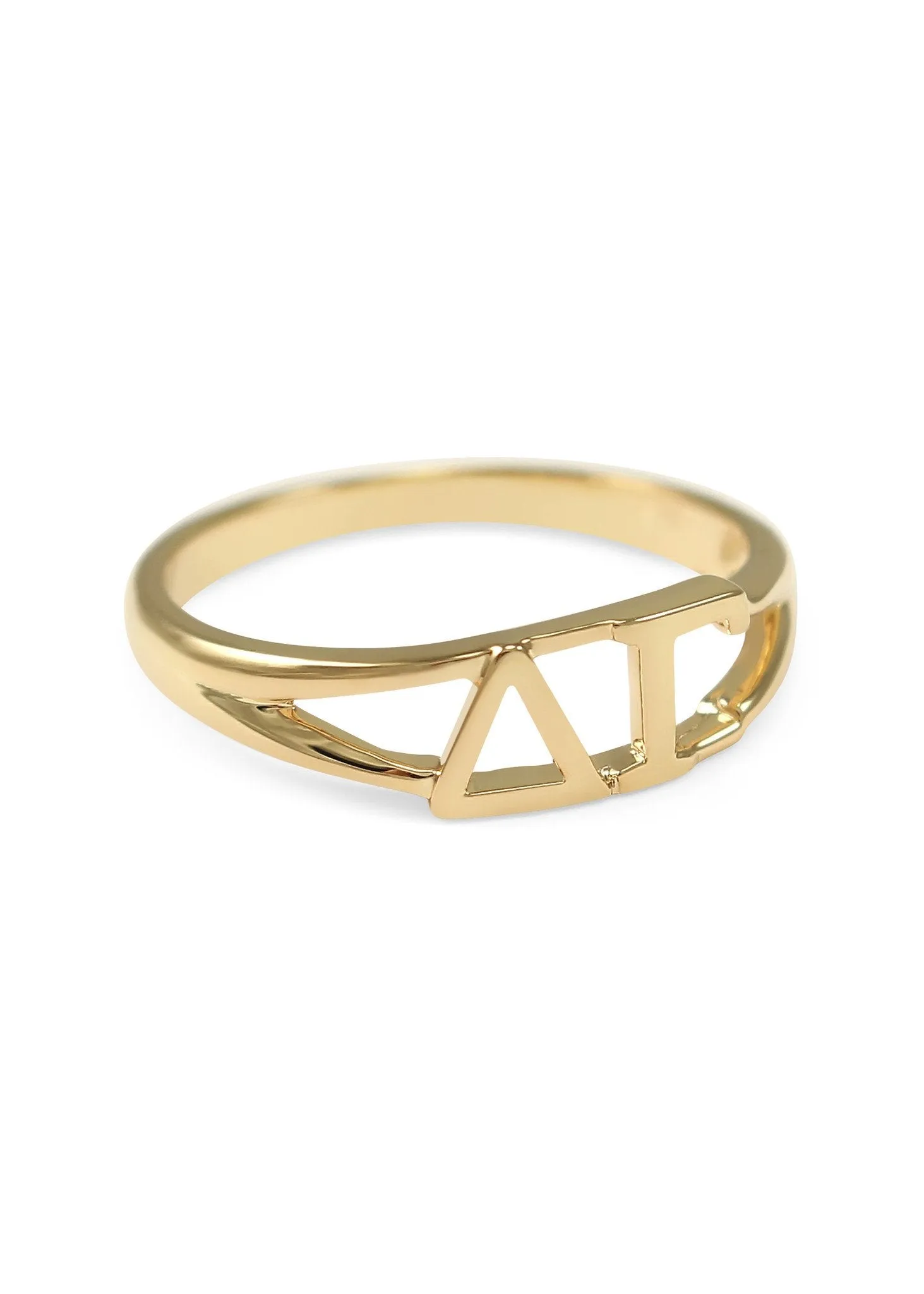 Delta Gamma Sunshine Gold Ring