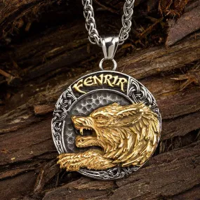 Dual Color Fenrir Necklace