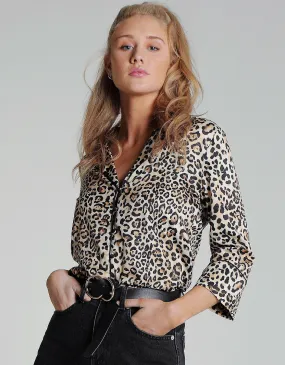 Effie Shirt Leopard Print