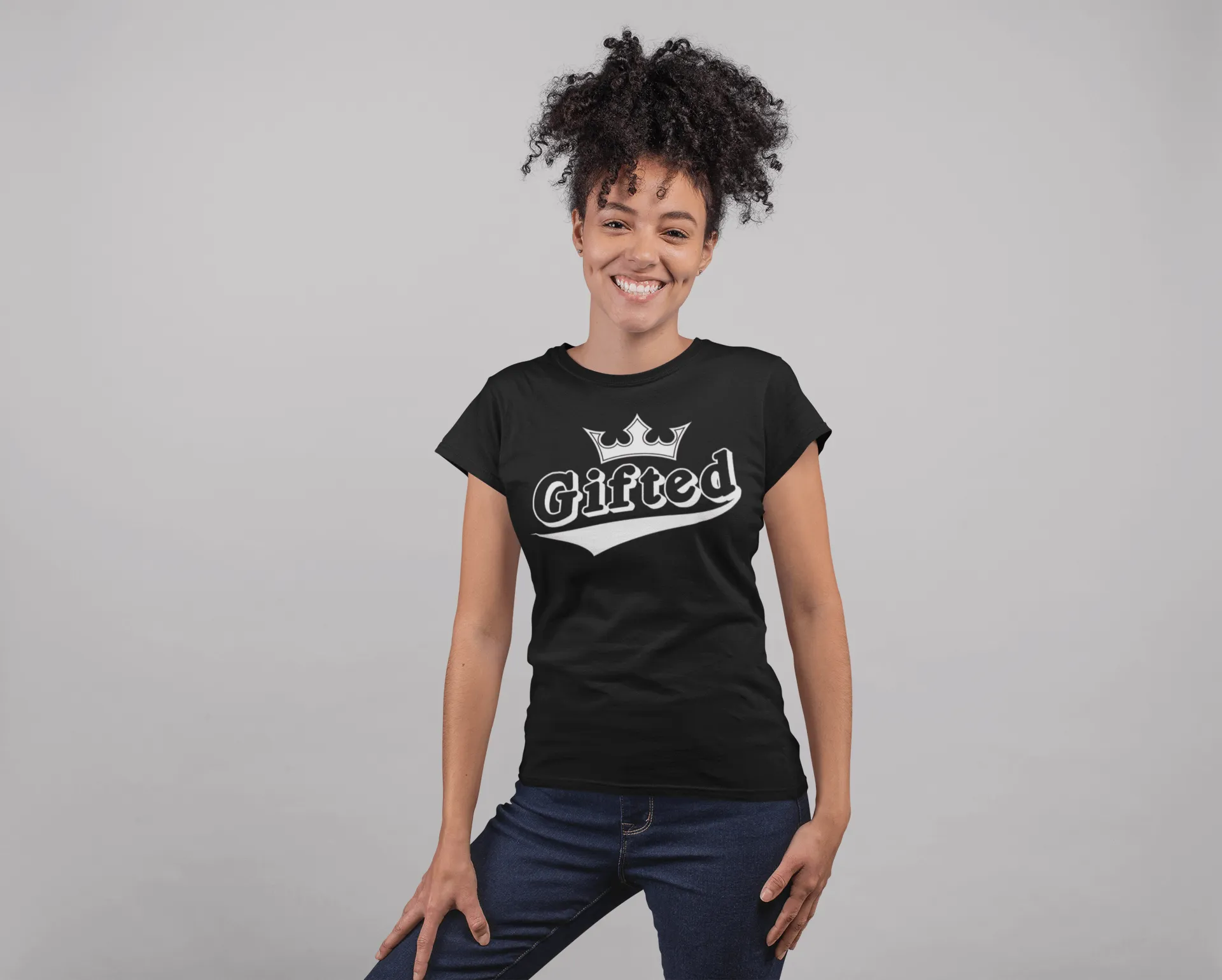 Gifted  Unisex T-shirt  Black