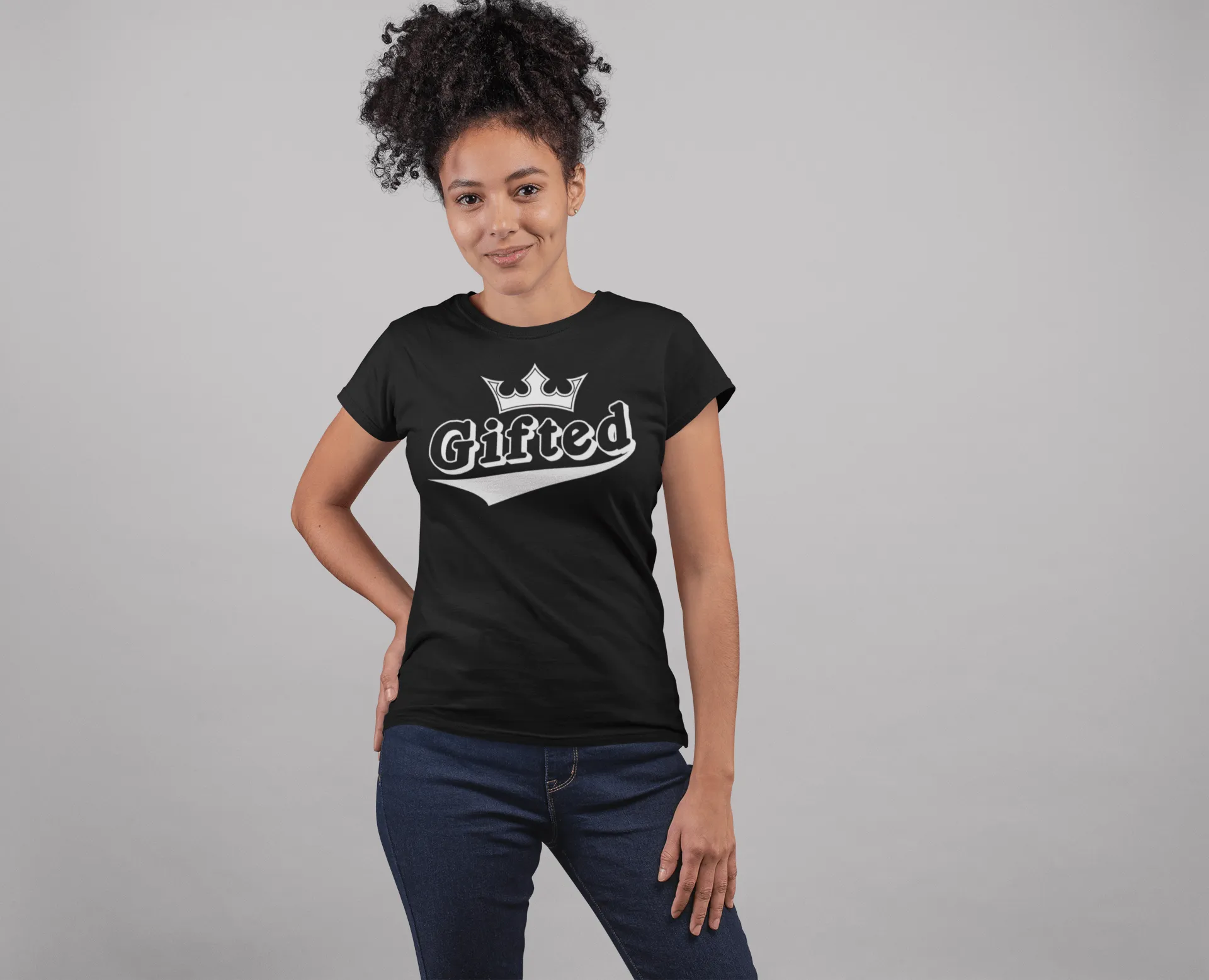 Gifted  Unisex T-shirt  Black