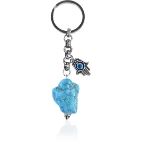 Hamsa Hand Keychain for Protection