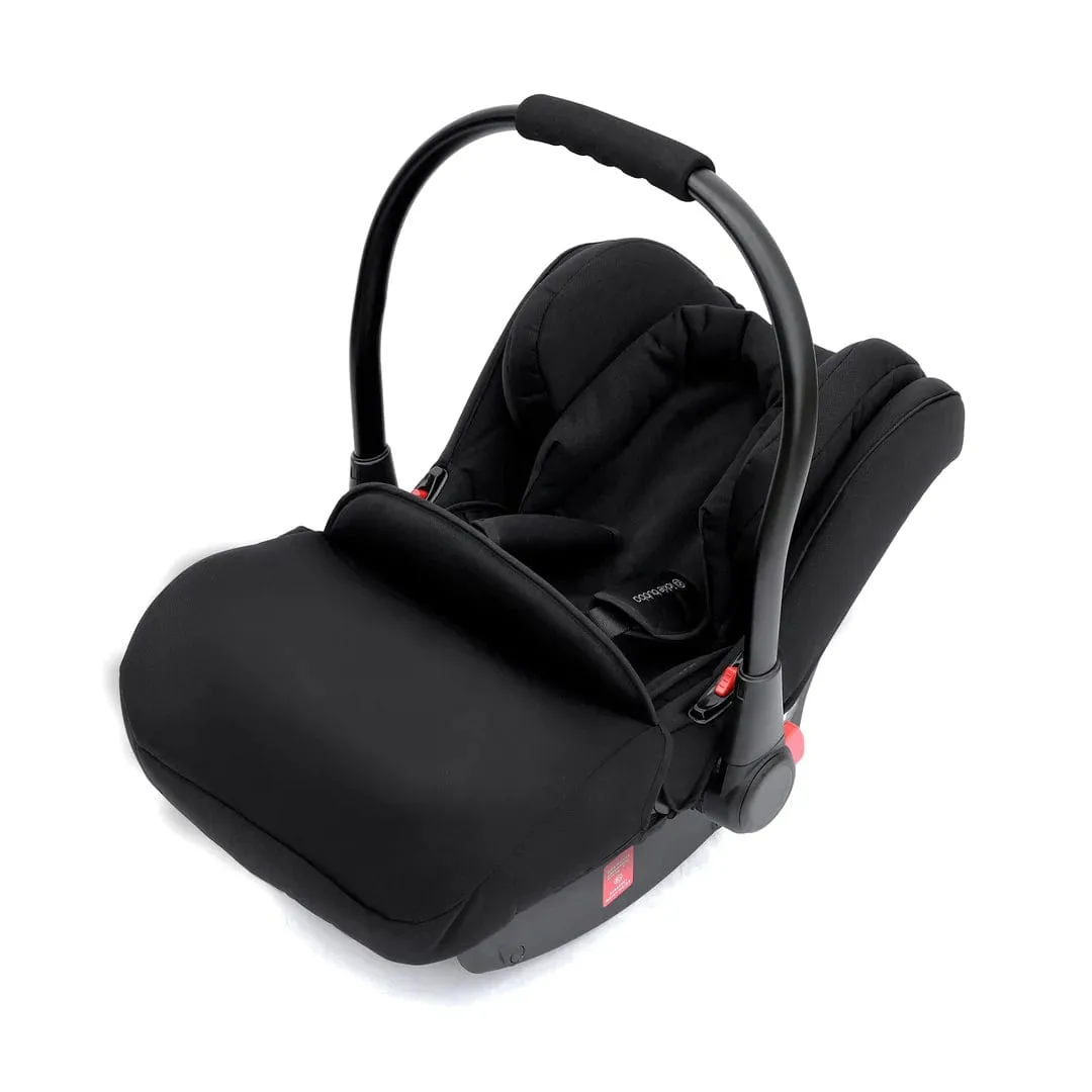 Ickle Bubba Stomp Luxe All-in-One Travel System with Isofix Base (Galaxy) - Black/Woodland/Tan