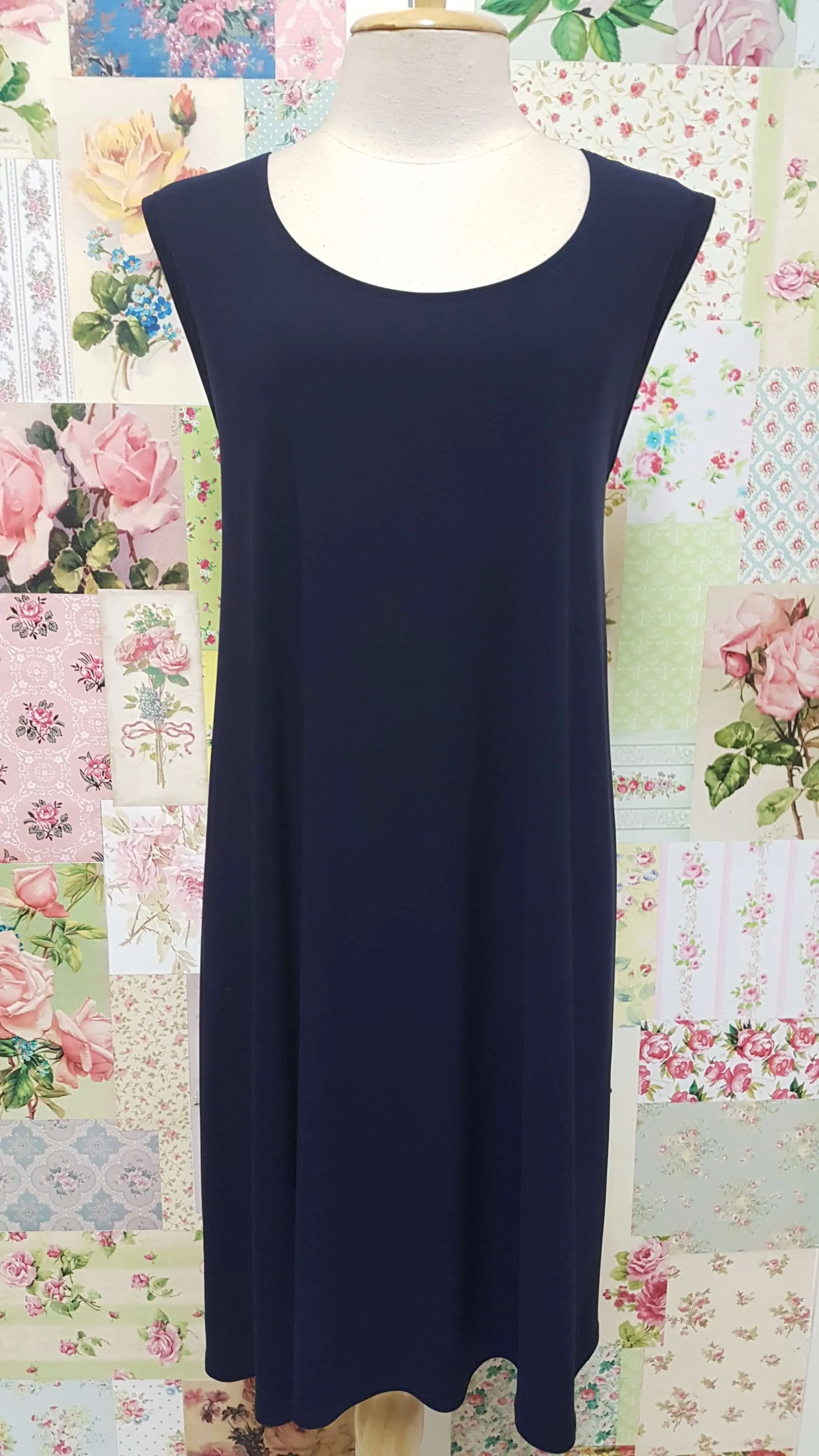 Indigo Navy Blue Top MD025