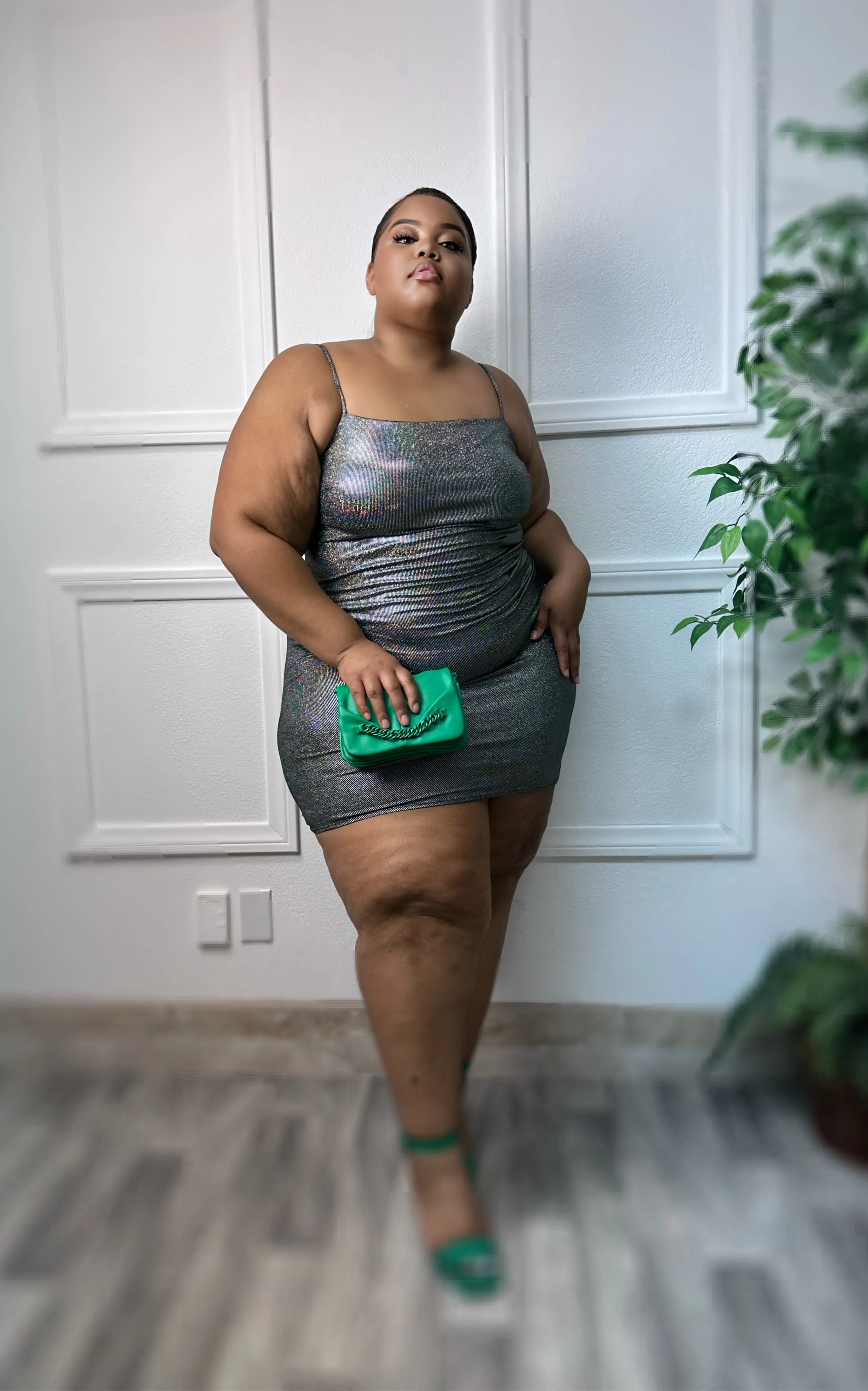 Iridescent Tika   size Dress