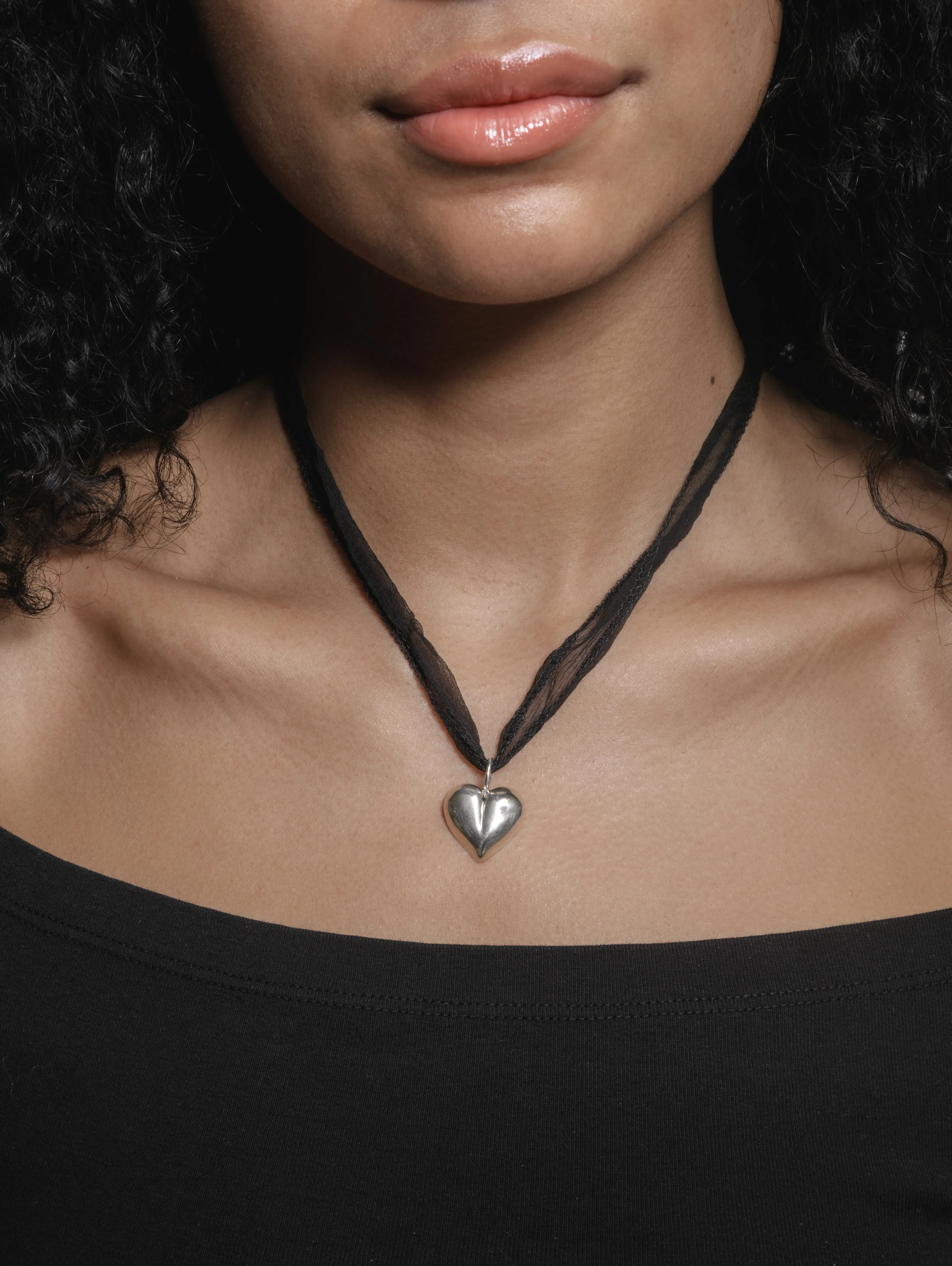 Joni Necklace in Black