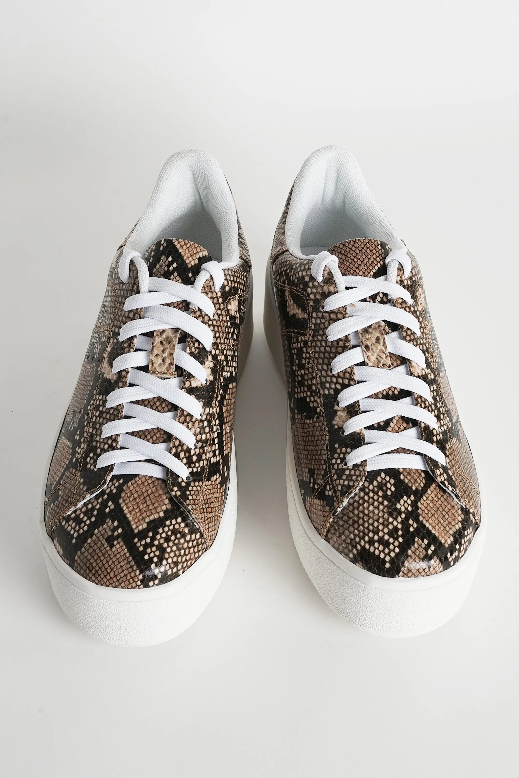 Lace Up Platform Sneakers