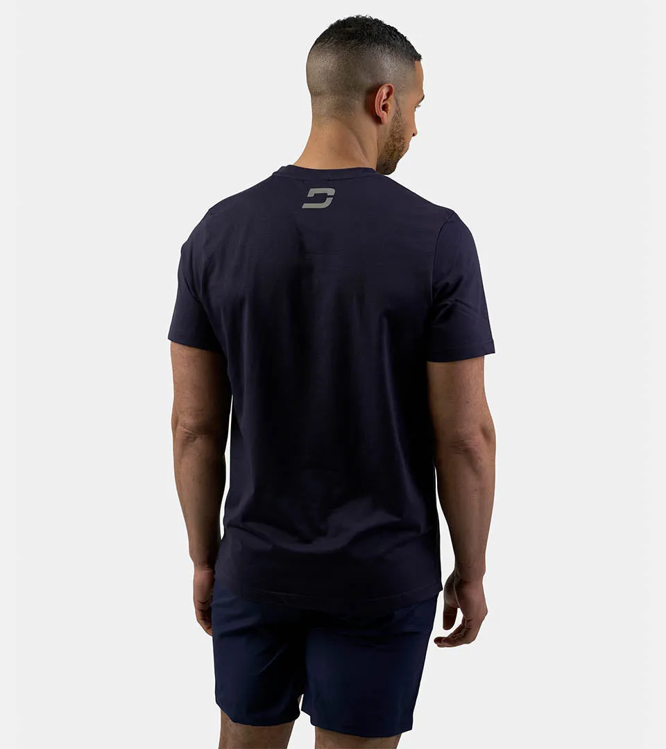 MEN'S EXPLODED T-SHIRT - NAVY