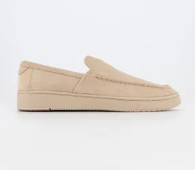 Mens Toms Trvl Lite Loafer Oatmeal Suede