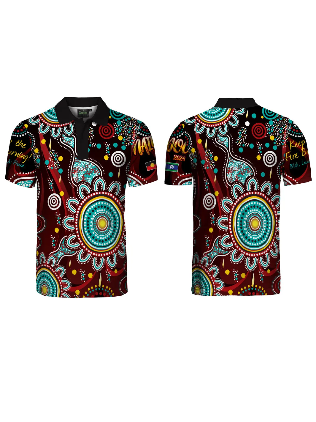 NAIDOC 2024 - Polo Shirt Adults - 1-SOLD OUT!!