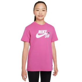 Nike SB Big Kids' T-Shirt Alchemy Pink