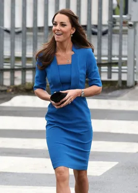 notch collar - inspired from Kate Middleton, pencil dress with notch