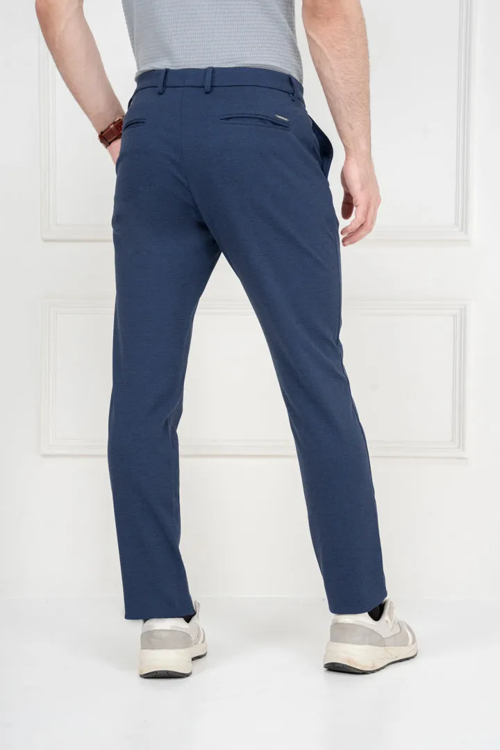 Prussian Blue Power Stretch Slim Fit Pants