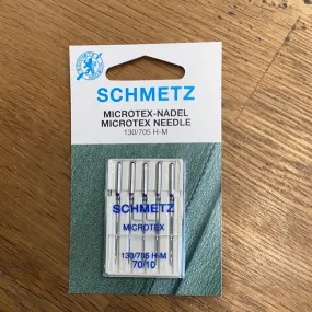 Schmetz Microtex-Nader Microtex Needle 130/705 H-M 70/10