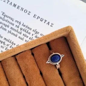 Silver ring - Lapis Lazuli