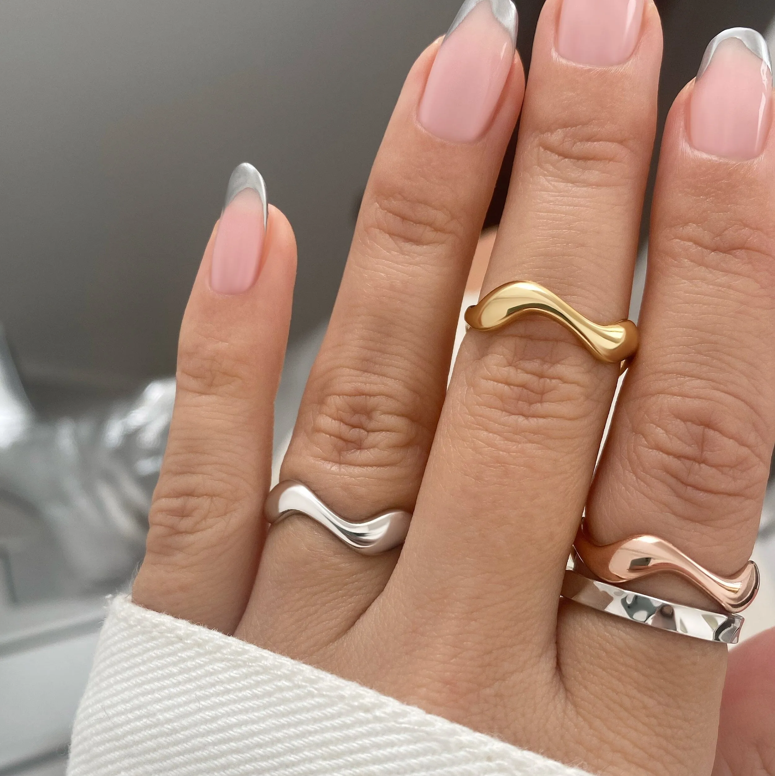 Stackable Ring Band - Infinite