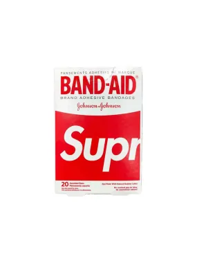 Supreme x Band Aid Adhesive Bandages (Box of 20) Red