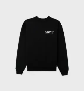 Upper East Side Crewneck - Black